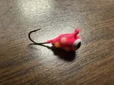 Tungsten ice fishing jigs, 5mm, mix and match