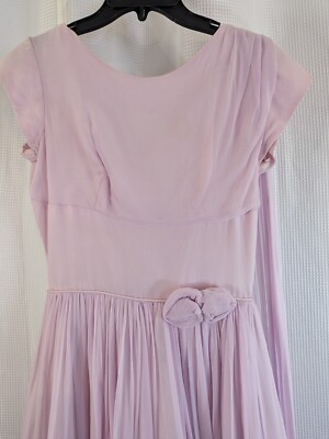 Vintage 50's 60's Pale Pink Dress Dance Short Sleeve Full Skirt Party 26" (H11) | eBay Vintage 50's 60's Pale Pink Dress Dance Short Sleeve Full Skirt Party 26" (H11) | eBay
