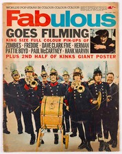 PATTIE Jenny BOYD Beatles KINKS Fabulous 208 1966 Hank PAUL McCARTNEY Zombies