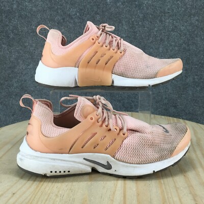 Nike Air Shoes Womens 10 React Presto Sneakers Pink Lace Up Sports BV4239-600