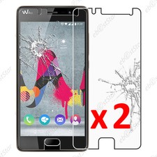 x2 Film Protection écran Verre Trempé Vitre Anti Casse Wiko U Feel Lite