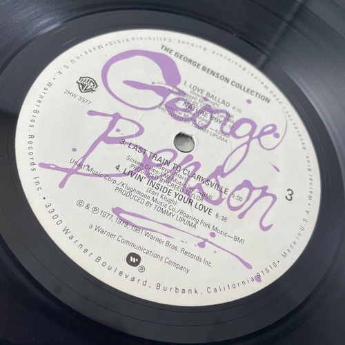 PROMO The George Benson Collection 2x LP Greatest Hits Embossed VG Rare - Picture 16 of 16