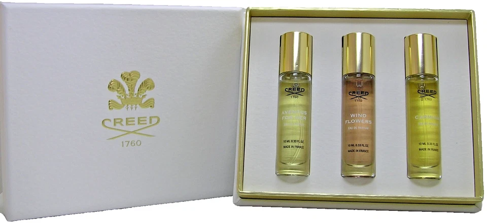Creed Women's 3 x 10 ml EDP Set Aventus-Carmina-Wind Flower (Limited Edition) - Bild 2 von 4