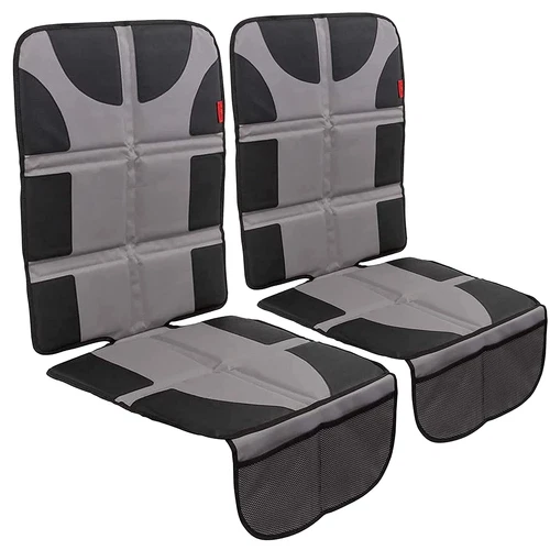 Lusso Gear Car Seat Protector (Value 2 Pack) - Thick Padding - Waterproof - C