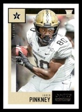 2020 Score #408 Jared Pinkney Rookie Vanderbilt Commodores