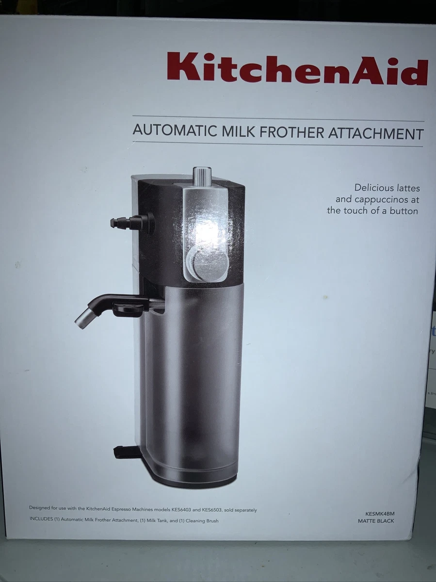 KitchenAid Automatic Milk Frother Attachment - Matte Black