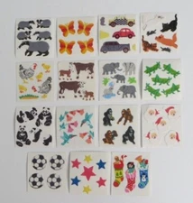Sandylion FUZZY Misc Themed Stickers #F1 - You Choose
