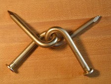 Twisted Nail Puzzle, Game, Toy, ~ EXTRA LARGE...