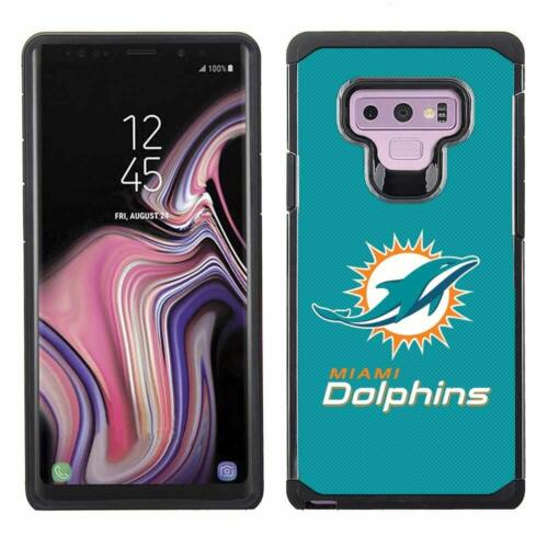 PBG NFL Miami Dolphins Textured Case for Samsung Galaxy Note 9 - Afbeelding 1 van 1