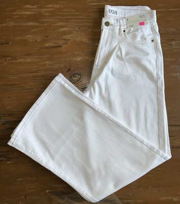 High Rise, Wide Leg, Jeans, Women’s Size 4, NWT, White