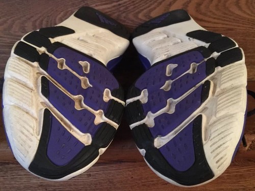 Adidas pure royal blue black mesh knit lightweight sneakers gym shoes 9 7.5 41 - Picture 11 of 11