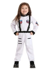 Toddler Classic White Astronaut Costume