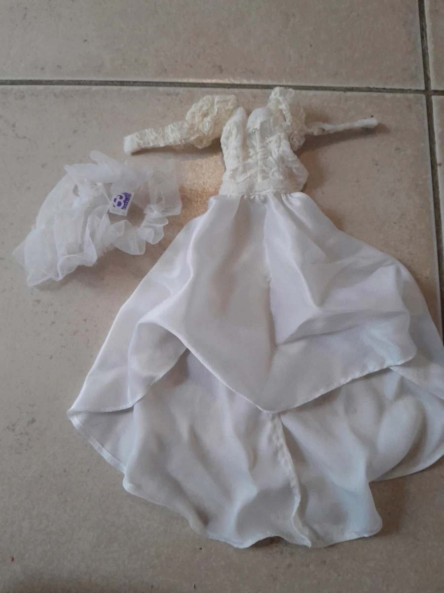 Robe de mariée faite à la main pour poupée Barbie, tenues de princesse, robe longue de bal, jupe, accessoires de robe de mariée, limitée  26