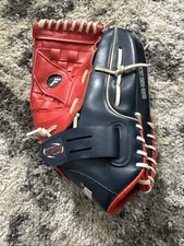 Franklin Field Master Series 22622-11" Baseball Glove Red White Blue Softball