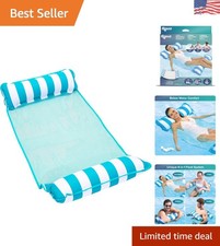 Aqua 4-in-1 Monterey Hammock Float - Comfortable Water Lounge for Adults Kids