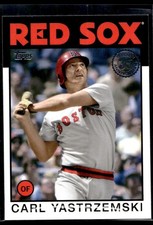 2021 Topps Update 1986 Baseball 35th Anniversary Carl Yastrzemski Boston Red Sox