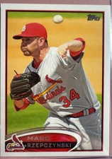 2012 Topps Update Marc Rzepczynski #US235 St. Louis Cardinals MLB Baseball