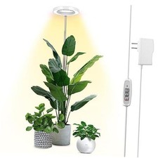 Plant Grow Light, 72 LEDs Full Spectrum Grow Lights for Indoor 1 Pack White