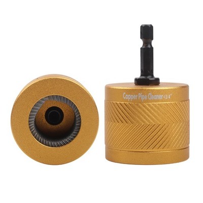 Pipe Cleaner Brush Set for Copper Pipes Compatible with Electric Drills