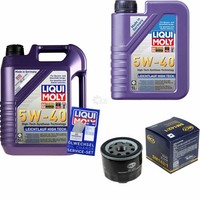 Inspektionskit Filter Liqui Moly ÖL 6L 5W-40 FüR Nissan Note E11 NE11 1.5 Dci
