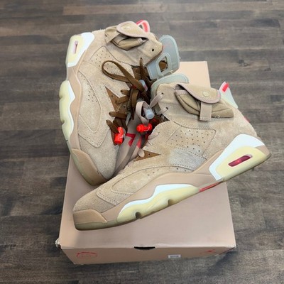 Jordan 6 Retro Travis Scott British Khaki Size 9 (Pre-Owned) Size 9