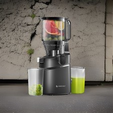 AMZCHEF Automatic Cold Press Juicer Machines 250W Liberate Your Hands 145MM 2L