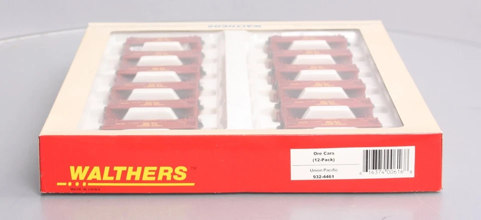 Walthers 932-4461 HO Union Pacific Ore Cars (Set of 12) LN/Box - Image 3 of 3