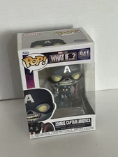 2021 Funko Pop! Marvel Zombie Captain America 941 Bobblehead NEW IN BOX TOY
