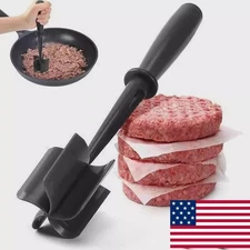 Meat Hamburger Chopper Heat Resistant Utensil Ground Beef Potato Masher Spatula