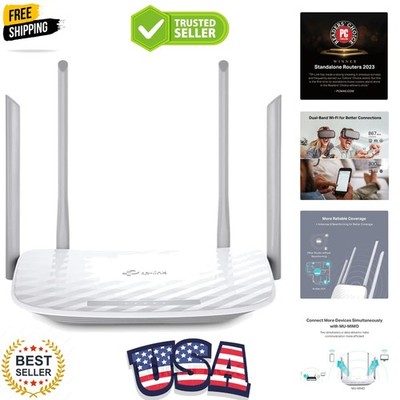 AC1200 WiFi Router Archer A54 - Dual Band Wireless Internet Router, 4 x 10/10...