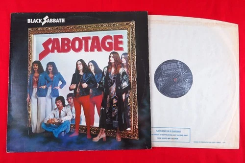 Black Sabbath Sabotage (1st Pressing, Excellent) LP