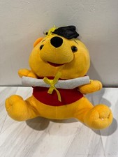 Disney Winnie the Pooh Graduation Pooh Plush w/ Mini Book Diploma