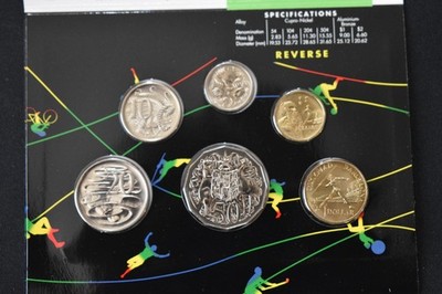 1989 - 1992 Royal Australian Mint Uncirculated Mint Sets. 4 Sets