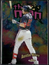 2020 Finest #FTM-15 Austin Riley 1998 Finest The Man Braves