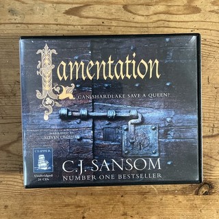 Lamentation C.J Sansom Audio Book Audiobook CD Steven Crossley