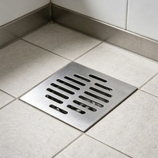 Stainless Steel Floor Drain Cover Anti-Clog Bathroom Drain Filter Drain Sheet PN