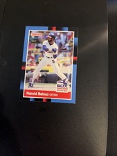 1988 Donruss - Harold Baines #211 Solid Blue Upper Right Corner