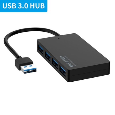 USB 3.0 Hub Splitter Multi Adapter Hochgeschwindigkeit für PC Mac Desktop Laptop