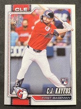 2026 Topps Series 1 C.J Kayfus Canvas Variation /50 RC #35 GUARDIANS