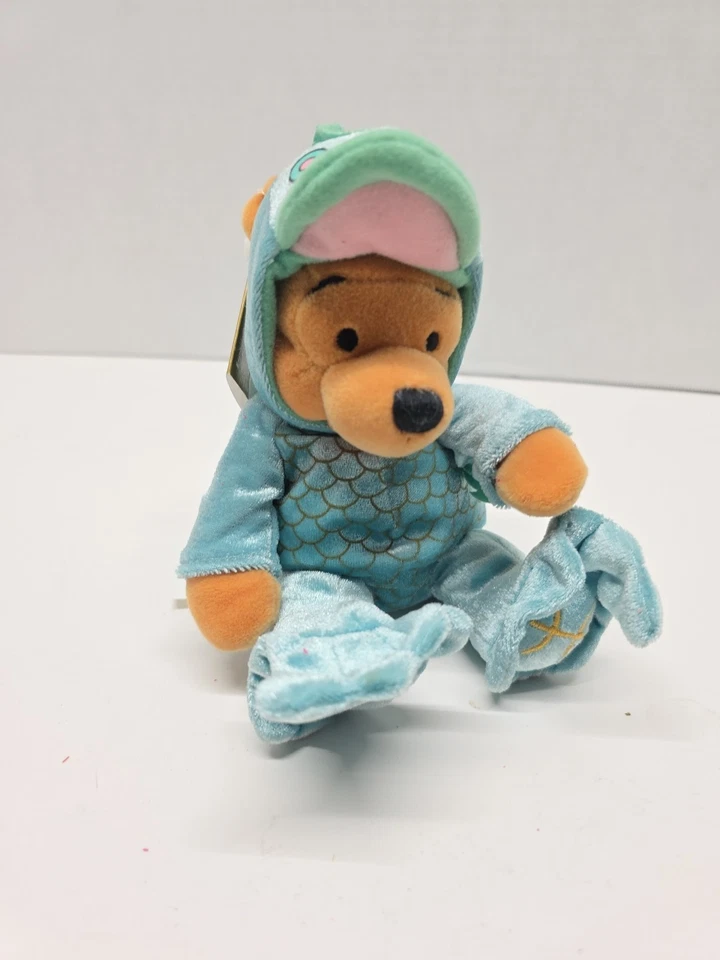 Lote vintage temático Disney Store Winnie the Pooh Bear peluche con etiquetas lote de 4 Foto 3 de 4