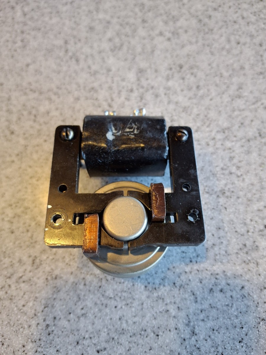 Telechron GE Clock Motor Coil with H-3 Nickel Rotor tested and