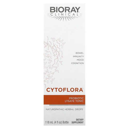 Bioray Inc  CytoFlora Probiotic Immunity Tonic 4 fl oz 118 ml Hypoallergenic