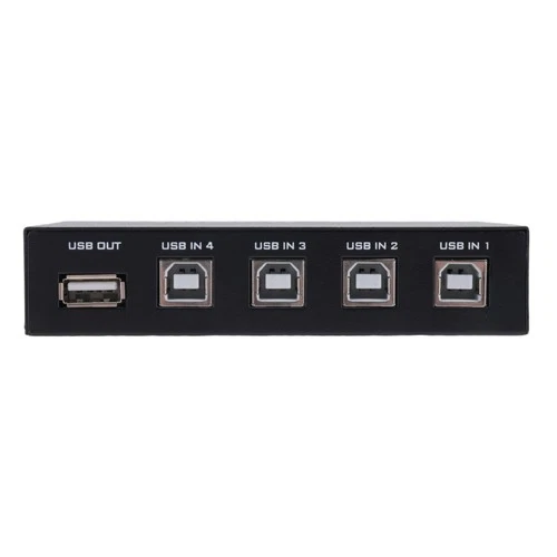 Neueste 4 Ports USB Drucker Scanner Sharing Share Splitter Box Hub I7M95276
