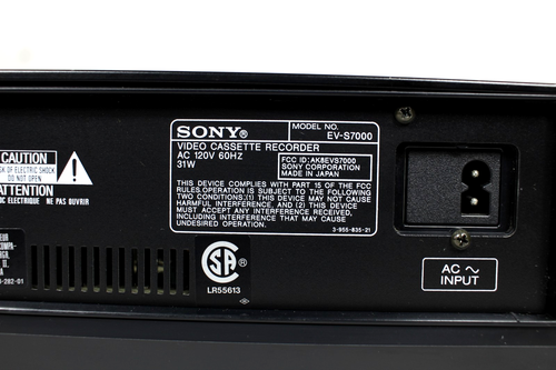 SONY EV-S7000NTSC Hi8 VCR Recorder/Editor Digital Stereo HiFi TESTED/WORKS AS-IS - Picture 17 of 24