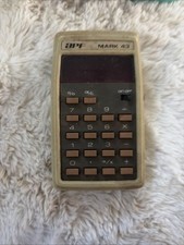 Vintage 1975 APF Mark 43 Calculator 5 function 8 Digit Red LED Display- Untested