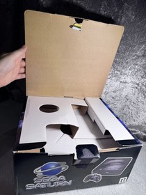 Sega Saturn Console Model 2 MK 2 Boxed Rare Sticker variant Read Description