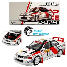 Pop Race 1:64 Mitsubishi Lancer Evolution IV #231