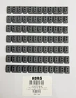 Korg SP-170 SP-280 Krome-88 LP-180 KORG B1 B2 Kross Rubber For 88 Keys -7 PCS/12