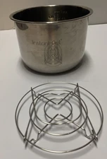 Instant Pot 6 QT Pressure Cooker REPLACEMENT Inner Pot Liner Stainless Steel