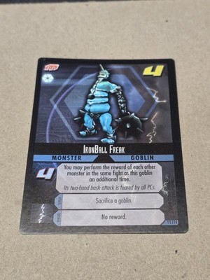 IRONBALL FREAK BANDAI .attack//ENEMY TCG HOLO FOIL CARD 1S114